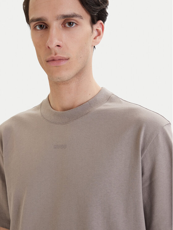 HUGO HUGO Camiseta Dapolino 50488330 Beis Relaxed Fit