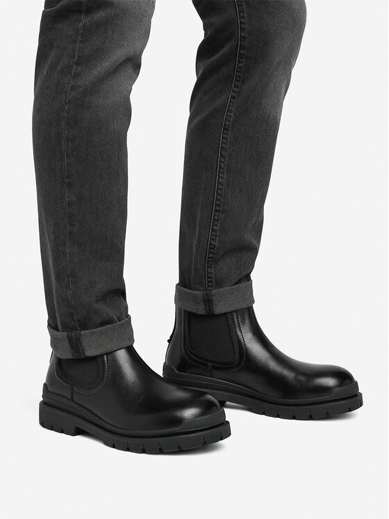 G-Star Raw Jātnieku stila puszābaki G-Star Raw CEO-BLAKE-01 MI08 Melns