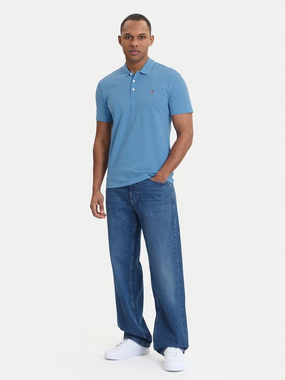 Napapijri Napapijri Polo Ealis NP0A4H8B Azul Regular Fit