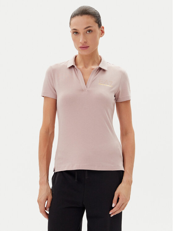 EA7 Emporio Armani EA7 Emporio Armani Polo majica 7W000266 AF12500 U4079 Roza Regular Fit