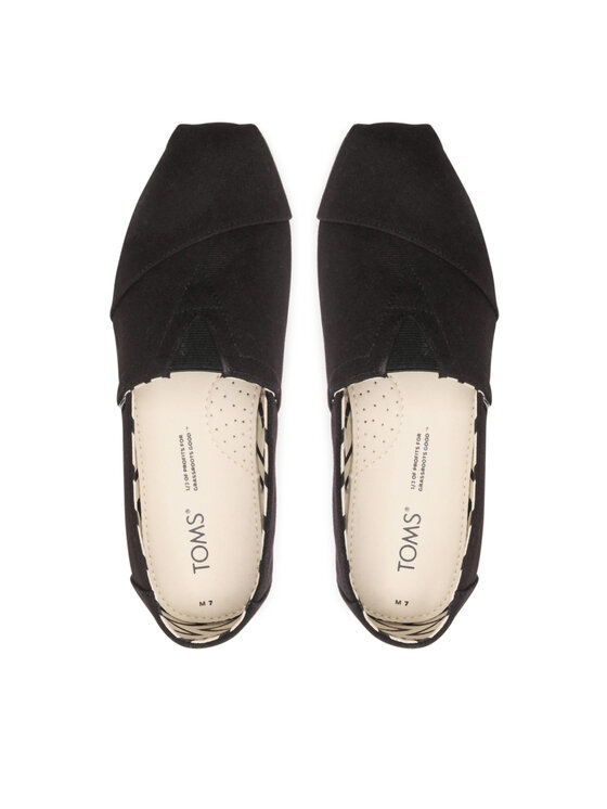 Toms Zapatillas de tenis Toms Alpargata 10017676 Negro