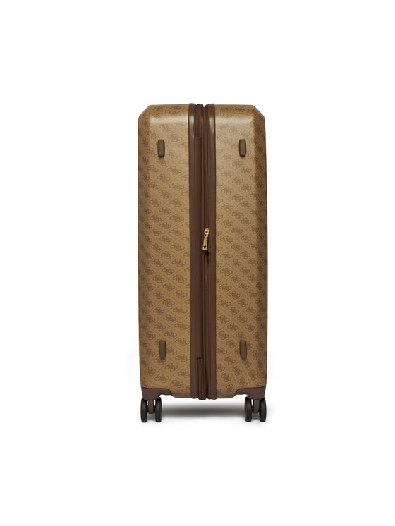 Guess Голям куфар Guess Latona Travel TWHK92 11988 Тъмнобежов