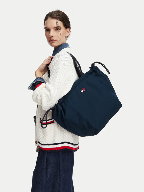 Tommy Jeans Torebka Tommy Jeans Tjw Ess Daily Tote AW0AW18771 Granatowy