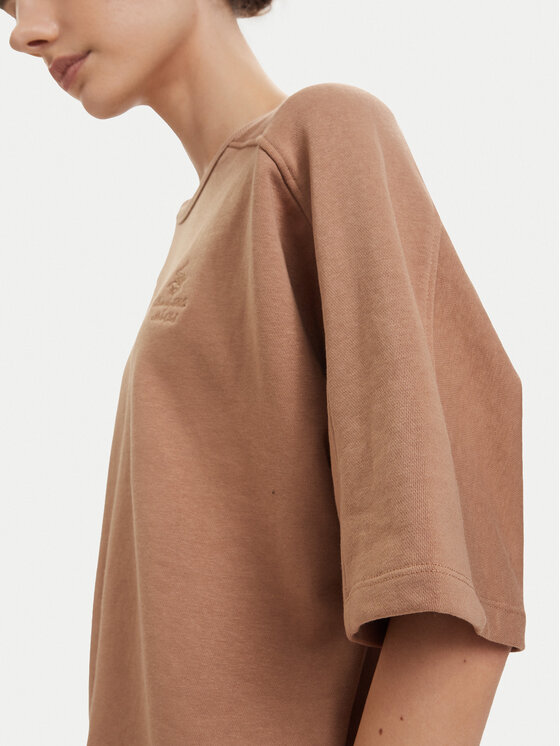 Beverly Hills Polo Club Beverly Hills Polo Club Camiseta P-SS26W-TS00817 Marrón claro Oversize