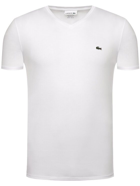 Lacoste Lacoste Футболка TH6710 Білий Regular Fit