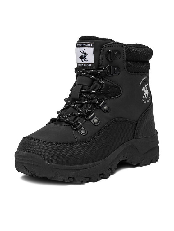 Beverly Hills Polo Club Šnurovacia obuv Beverly Hills Polo Club EO-BIC-28003JJKF1-2 Čierna