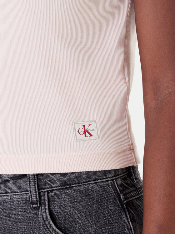 Calvin Klein Jeans Calvin Klein Jeans T-shirt LV047C910G Ružičasta Regular Fit