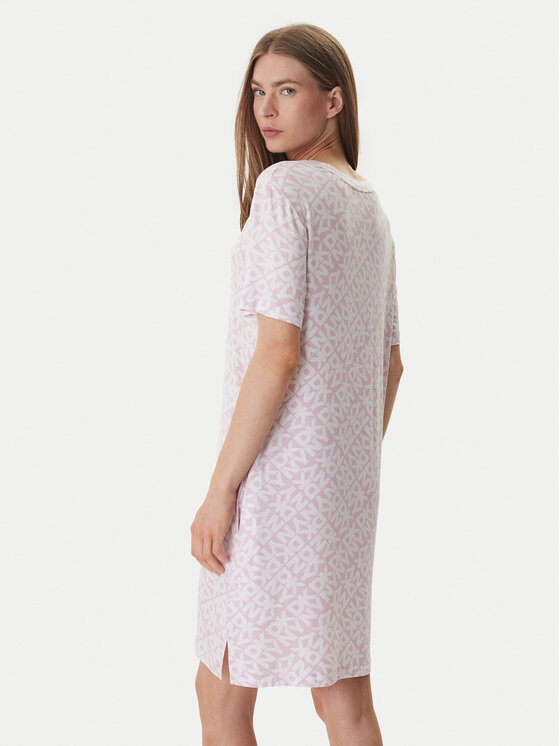 DKNY DKNY Нічна сорочка YI30058 Рожевий Regular Fit