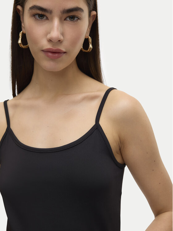 Vero Moda Vero Moda Топ Million 10306903 Чорний Regular Fit