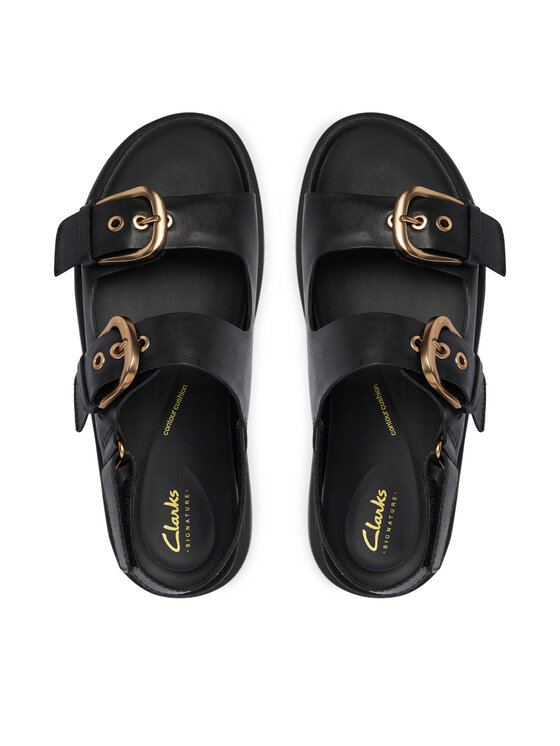 Clarks Босоніжки Clarks Aristella Bay 26185807 Чорний