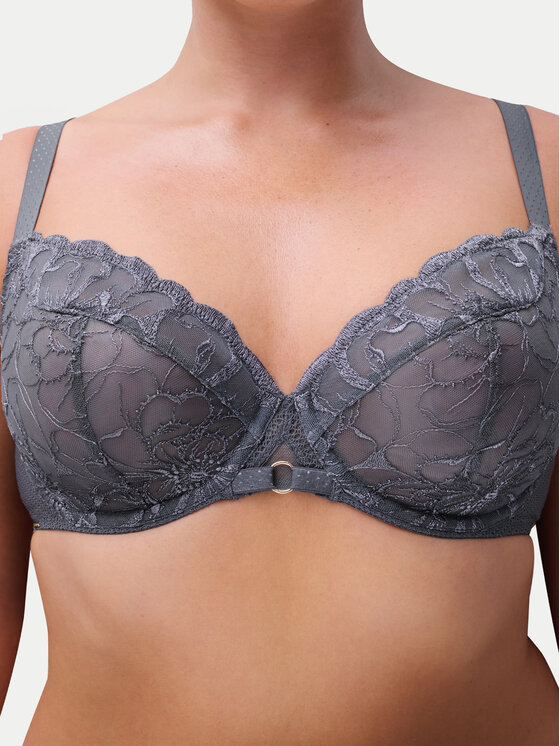 Chantelle Chantelle Sujetador con aros Fleurs C12M10 Gris