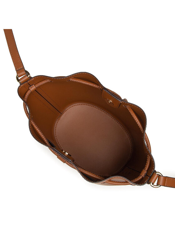 LAUREN RALPH LAUREN Ročna torba Lauren Ralph Lauren Andie 19 431837534002 Rjava