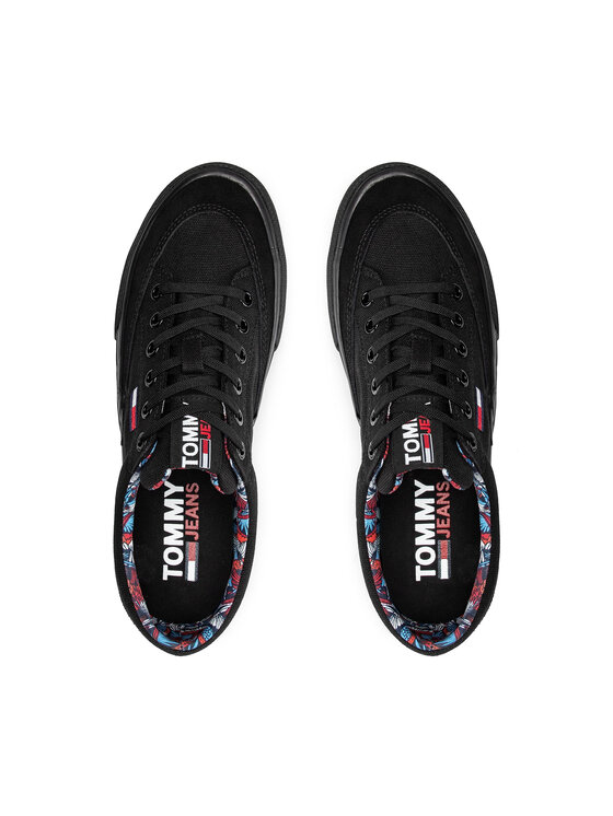 Tommy Jeans Scarpe sportive Tommy Jeans Skate Vulc Tjm EM0EM00735 Nero