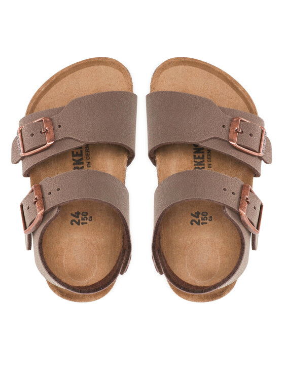 Birkenstock Босоніжки Birkenstock New York Kids Bs 87781 Коричневий