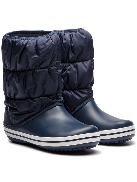 Crocs Stivali da neve Crocs Winter Puff Boot 14614 Blu scuro