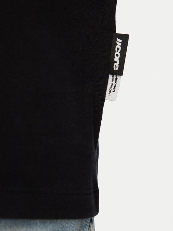 Jack & Jones Jack & Jones Camiseta Club Badge 12295036 Negro Regular Fit