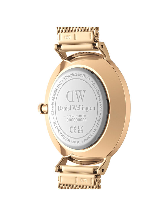 Daniel Wellington Pulkstenis Daniel Wellington Classic Multi-Eye Evergold Onyx DW00100713 Zelta