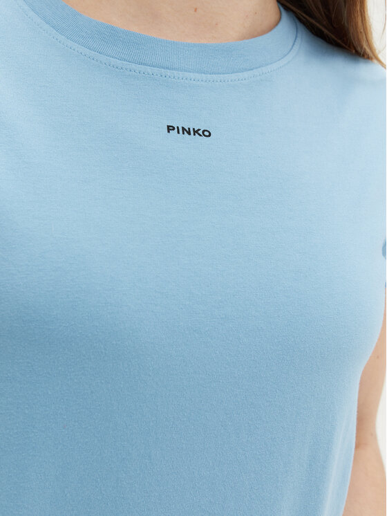 PINKO PINKO Футболка Basico 100373 Голубий Regular Fit