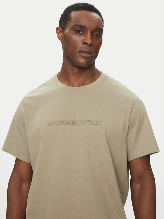 Michael Kors Michael Kors Majica CF4529H1V2 Bež Regular Fit