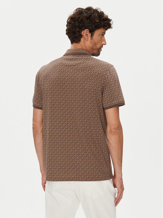 Michael Kors Michael Kors Polo CS550V85KS Marrón Regular Fit