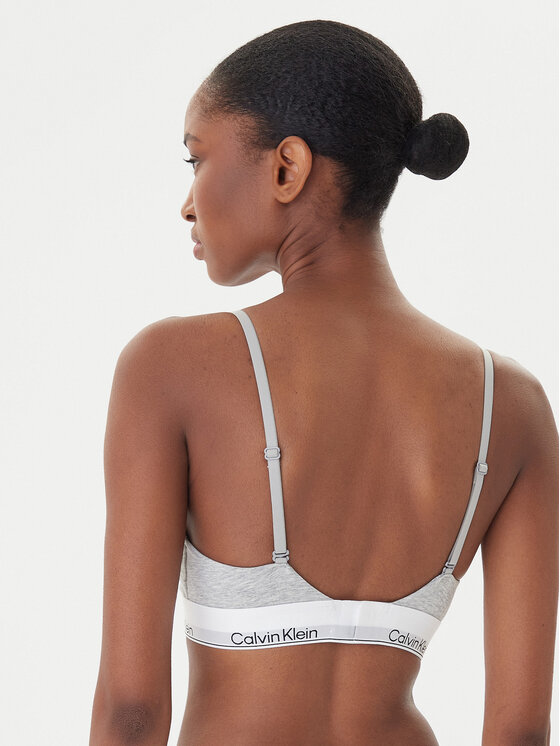 Calvin Klein Underwear Calvin Klein Underwear Bralette melltartó LV00QF8498 Szürke