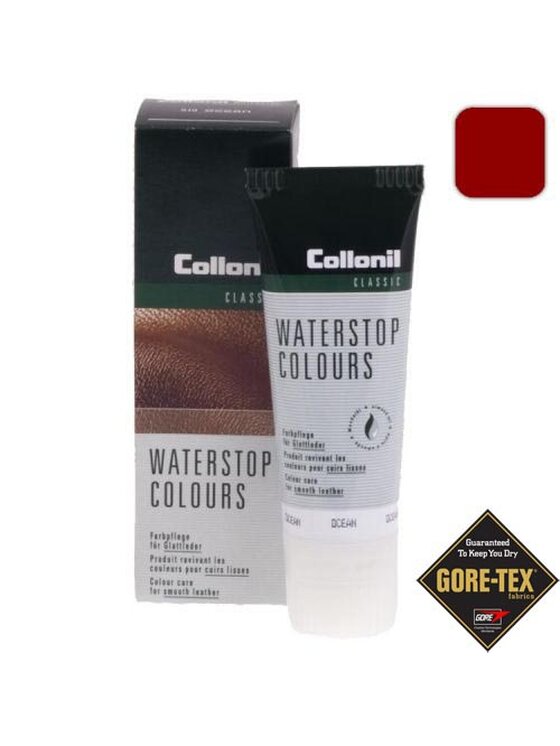 Collonil Batų tepalas Collonil Waterstop Colours 75 ml Raudona