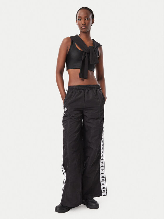 Kappa Kappa Pantalones de chándal Odette 332E1BW Negro Comfort Fit