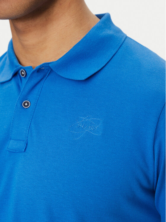 Blend Blend Polo majica 20717857 Modra Regular Fit