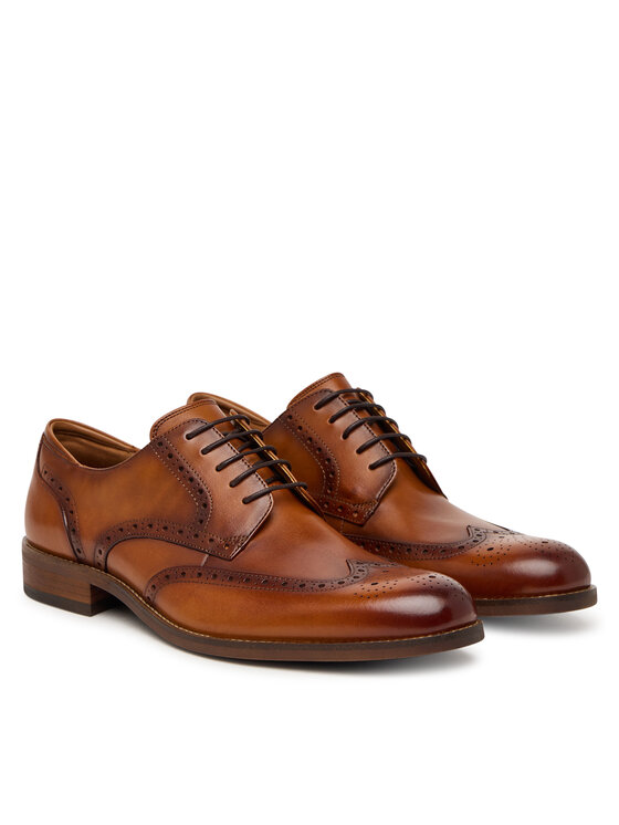 Clarks Pantofi Clarks CraftRemi Tip 26186394 Maro