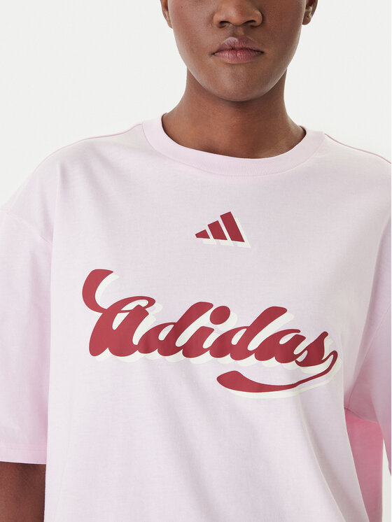 adidas adidas Camiseta House Of Tiro Graphic KB7169 Rosa Oversize