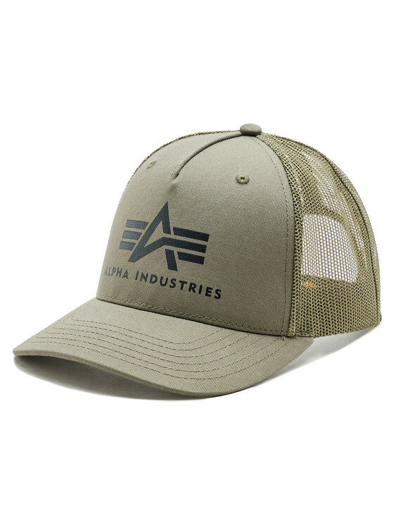 Alpha Industries Kšiltovka Alpha Industries Trucker Basic 186902 Khaki