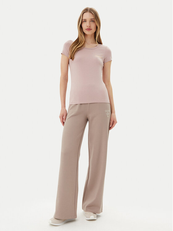 EA7 Emporio Armani EA7 Emporio Armani Футболка 8NTT65 TJDQZ U4079 Рожевий Regular Fit
