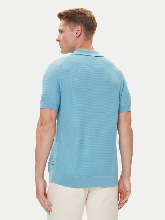 BOSS BOSS Polo H-Iannotti 50543148 Azul Regular Fit