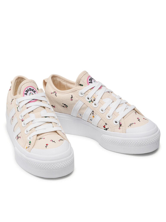adidas Superge adidas Nizza Platform W H02682 Bež