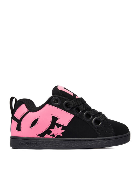 DC Shoes Sneakersy DC Shoes EO-COURT GRAFFIK PUFF DC04916003 Černá