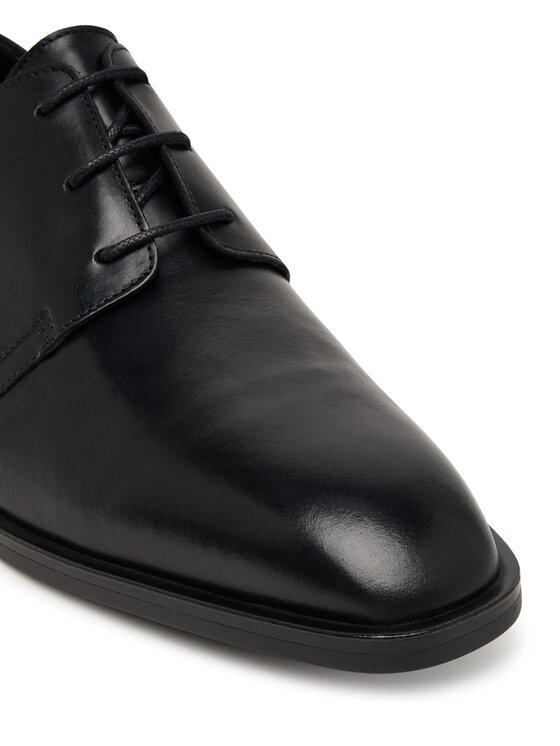 Calvin Klein Īsi apavi Calvin Klein Slim Clean Derby Lth HM0HM02004 Melns