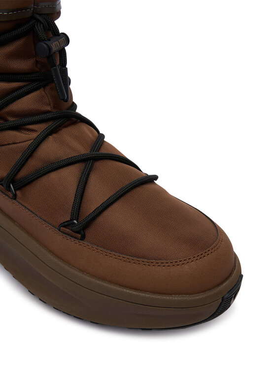 Moon Boot Čizme za snijeg Moon Boot Moon 247 Polar Wp 80D2490010 Smeđa