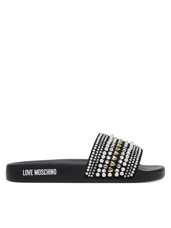 LOVE MOSCHINO Шльопанці LOVE MOSCHINO JA28352G0MJAA000 Чорний