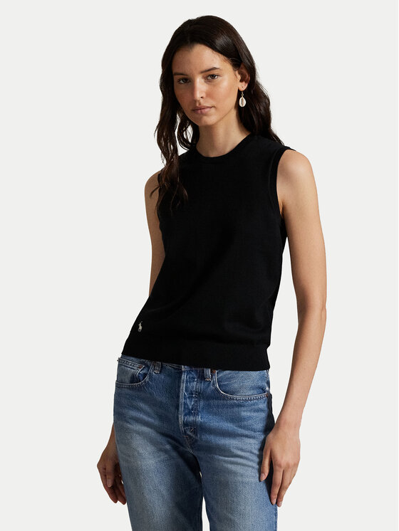Polo Ralph Lauren Polo Ralph Lauren Top 211972111001 Nero Straight Fit