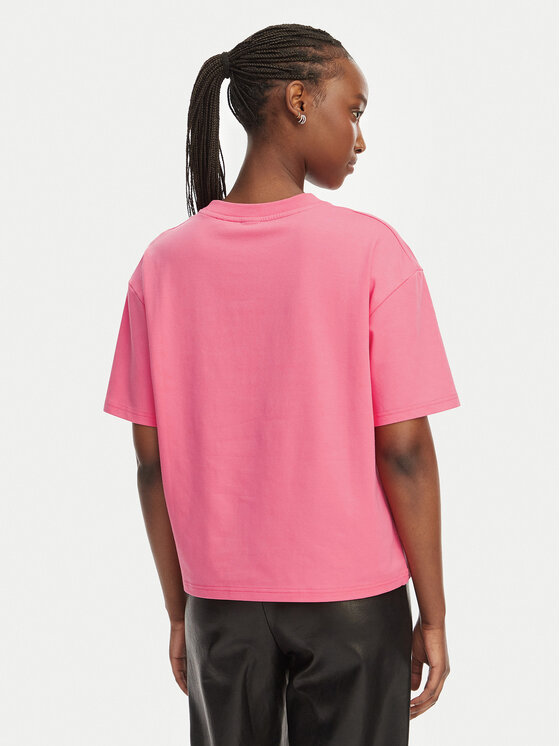 HUGO HUGO Camiseta Signature 50556807 Rosa Regular Fit