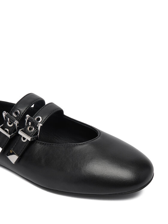 MICHAEL Michael Kors Балетки MICHAEL Michael Kors Rowen Flex Ballet 40R6RWFP1L Чорний