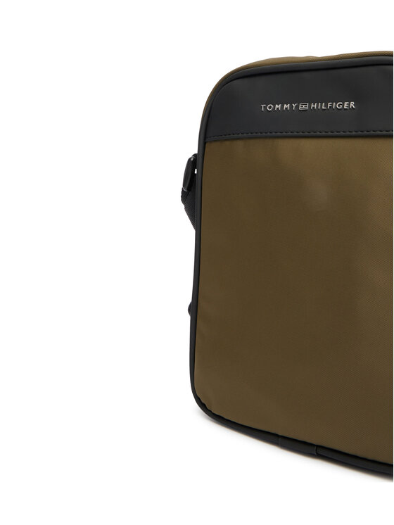 Tommy Hilfiger Ľadvinka Tommy Hilfiger Th Repreve Mini Reporter AM0AM14150 Zelená