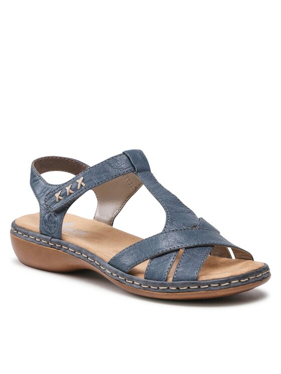Rieker Sandali Rieker 65919-12 Blu