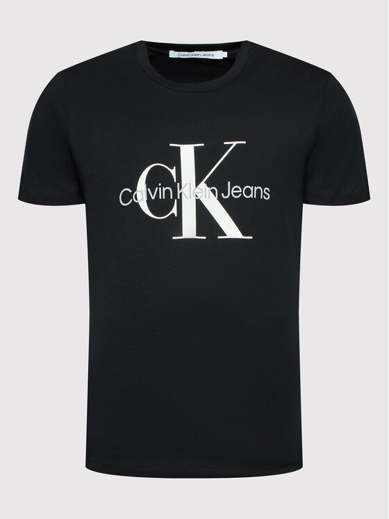 Calvin Klein Jeans Calvin Klein Jeans T-shirt J30J320935 Crna Slim Fit