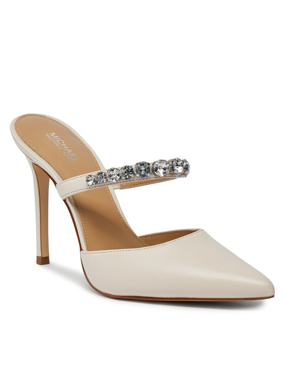 MICHAEL Michael Kors Nazouváky MICHAEL Michael Kors Jessa Mule Pump 40S3JSHP1L Écru