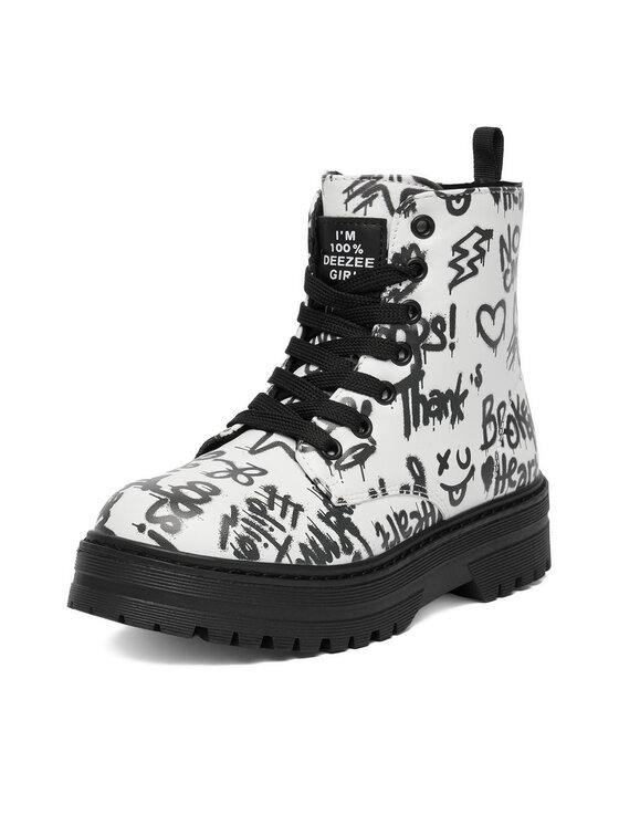 DeeZee Schnürschuhe DeeZee CEO-AVO-2209-021 Weiß