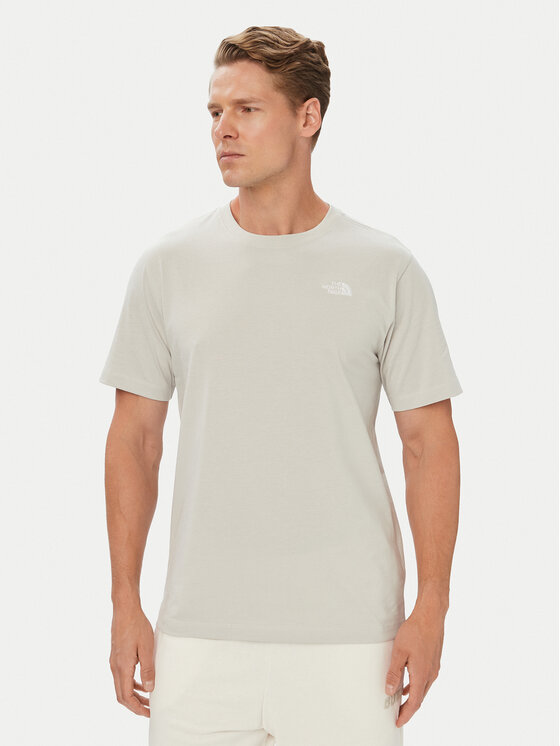 The North Face The North Face Camiseta Evolution Simple Dome NF0A8CZ2 Gris claro Regular Fit
