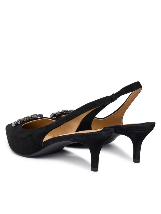 LAUREN RALPH LAUREN Körömcipők LAUREN RALPH LAUREN 802P22321001 Fekete
