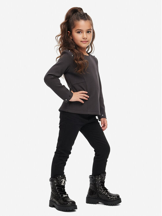 Juicy Couture Gležnjarji Juicy Couture CEO-CS6590-01A Črna