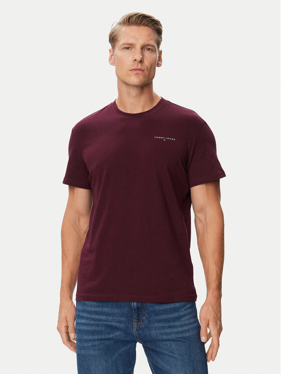 Tommy Jeans Tommy Jeans Camiseta DM0DM21780 Violeta Regular Fit